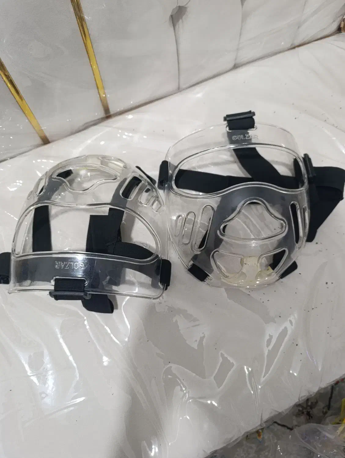 دستکش بوکس چرم با نقاب تکواندو|تجهیزات ورزشی|ایلام, |دیوار