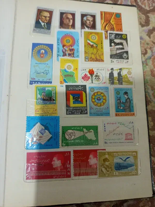 تمبر قدیمی|کلکسیون سکه، تمبر، اسکناس|گرمدره, |دیوار