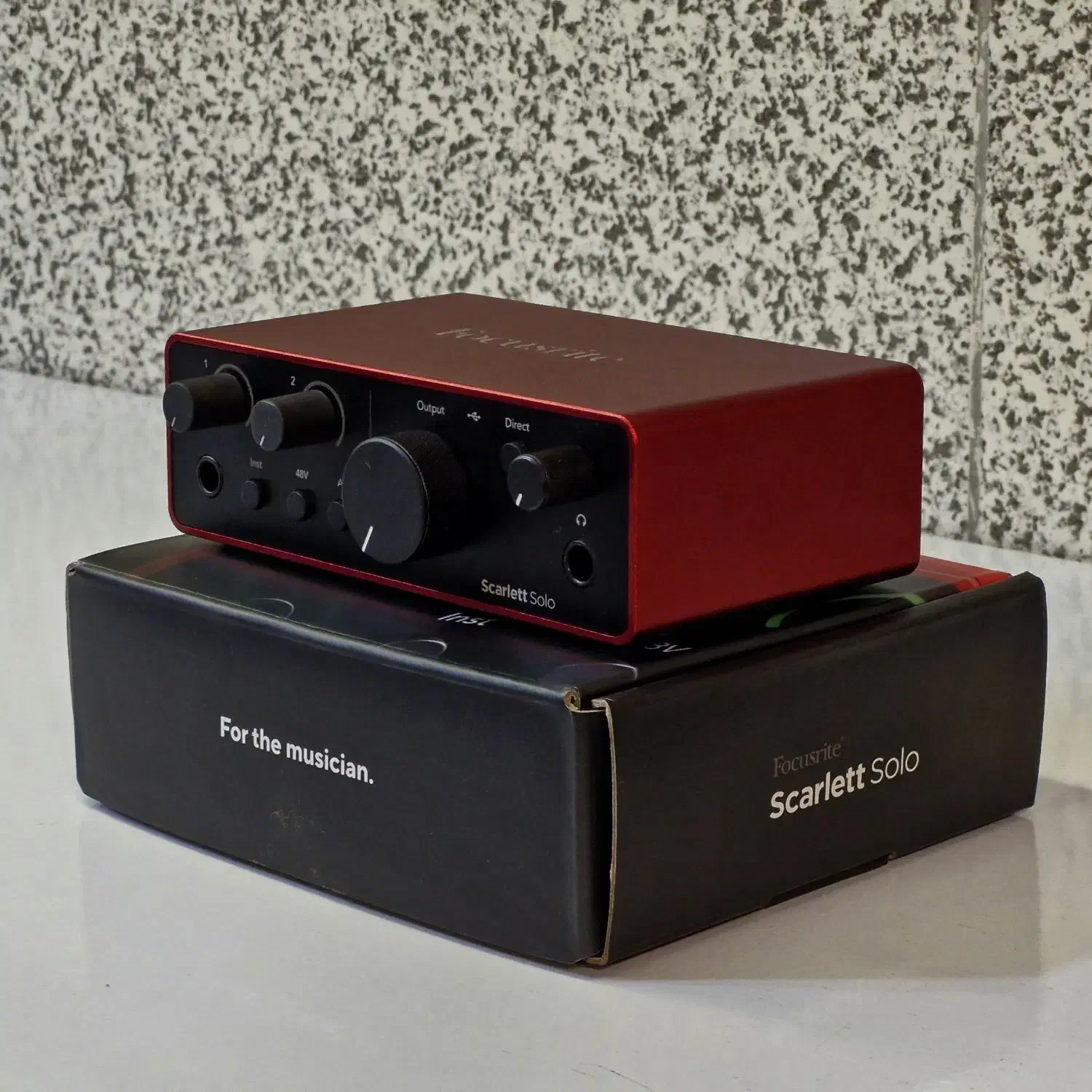 کارت صدای Focusrite Scarlett Solo (4th Gen)|آلات موسیقی|لاهیجان, شهرک جانبازان|دیوار