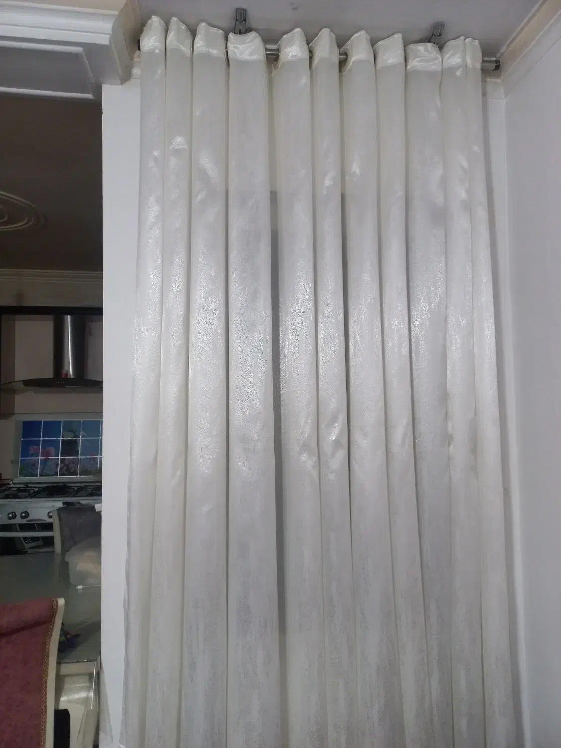 پرده نو|پرده، رانر، رومیزی|تهران, خاک سفید|دیوار