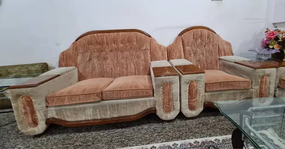 مبل ۷ نفره|مبلمان خانگی و میز عسلی|شوش, |دیوار