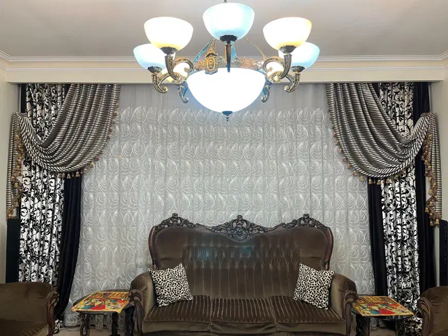 پرده پذیرایی|پرده، رانر، رومیزی|تهران, نارمک جنوبی|دیوار