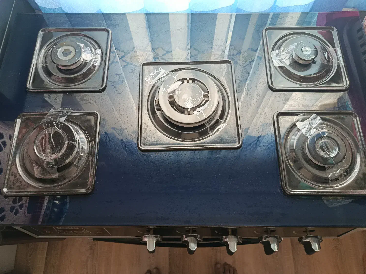 گاز طرح فر استار استیل اصلی|اجاق گاز و لوازم برقی پخت‌وپز|قروه, |دیوار