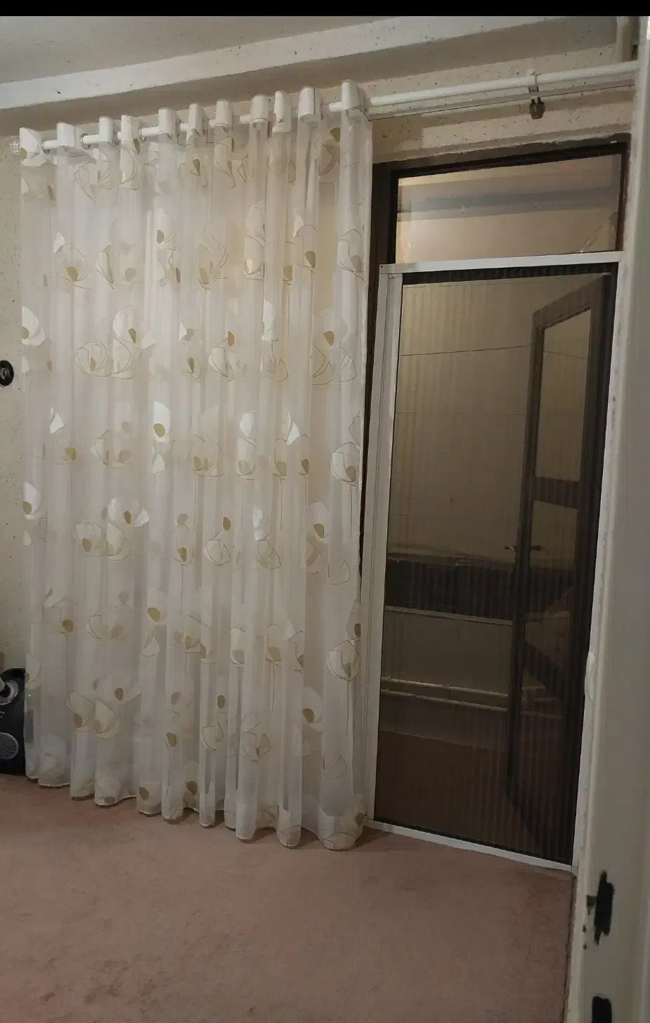 پرده حریر شیشه ای|پرده، رانر، رومیزی|بندر انزلی, پیل علی باغ|دیوار