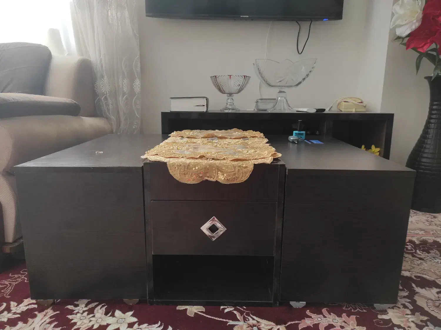 میز جلومبلی|مبلمان خانگی و میز عسلی|رشت, کوی مهر|دیوار