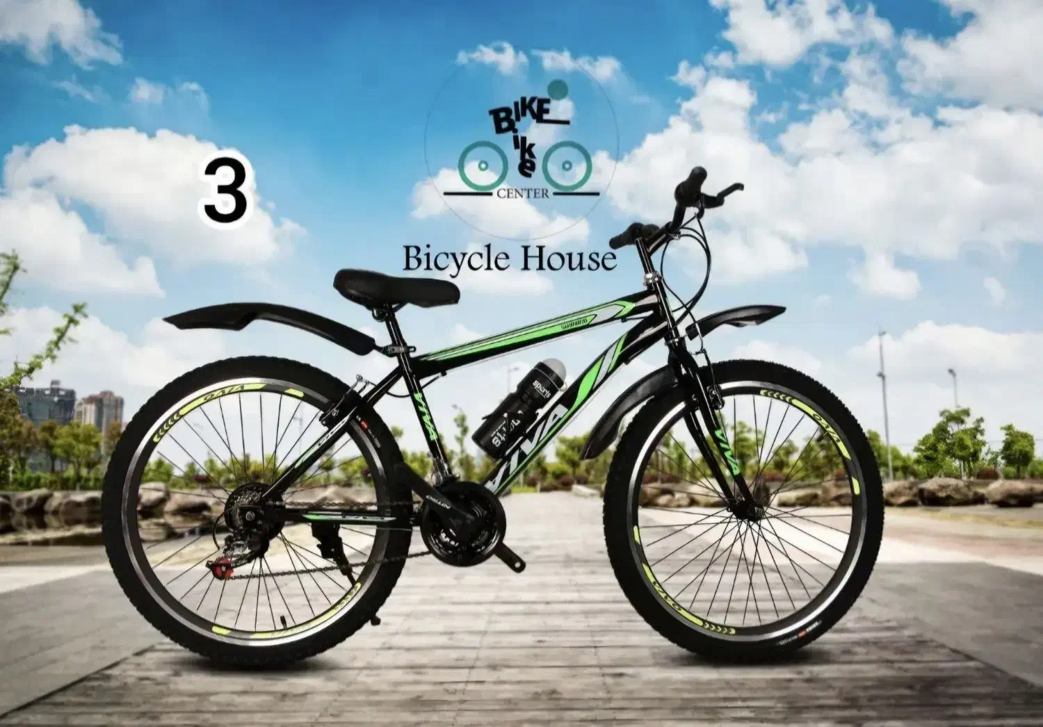 دوچرخه26 VIVAW رنگبندیفول فنرردار (مارالان سجادیه)|دوچرخه، اسکیت، اسکوتر|تبریز, |دیوار