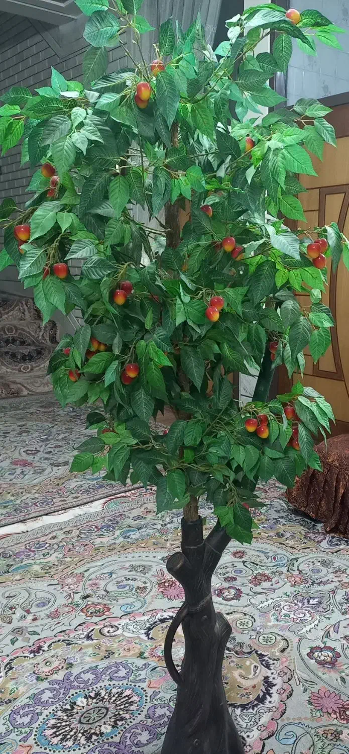 درخت گیلاس|گل مصنوعی|خمینیشهر, |دیوار