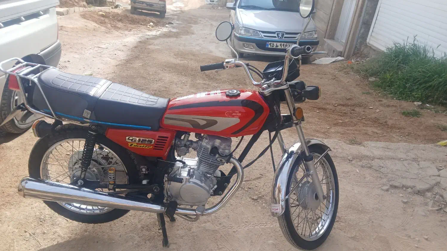 125|موتورسیکلت|شیراز, شهرک قمشه|دیوار