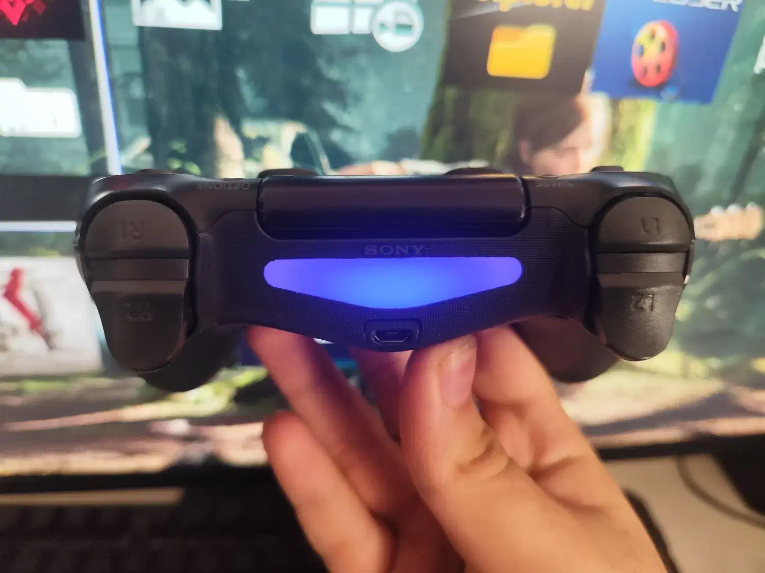 دسته ps4|کنسول، بازی ویدئویی و آنلاین|قم, لسانی|دیوار