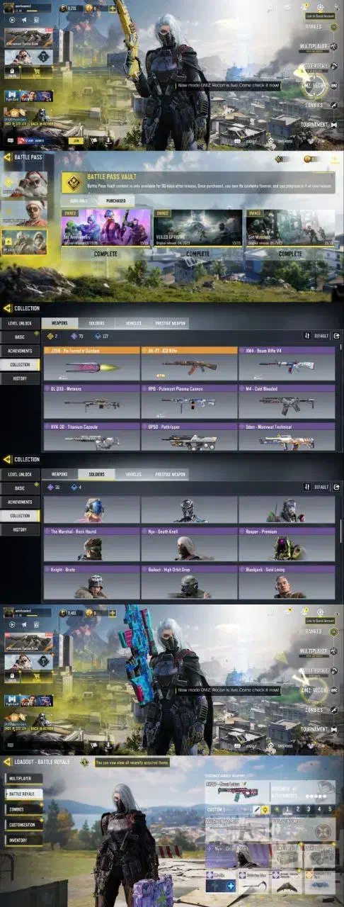 اکانت کالاف|کنسول، بازی ویدئویی و آنلاین|تهران, قلهک|دیوار