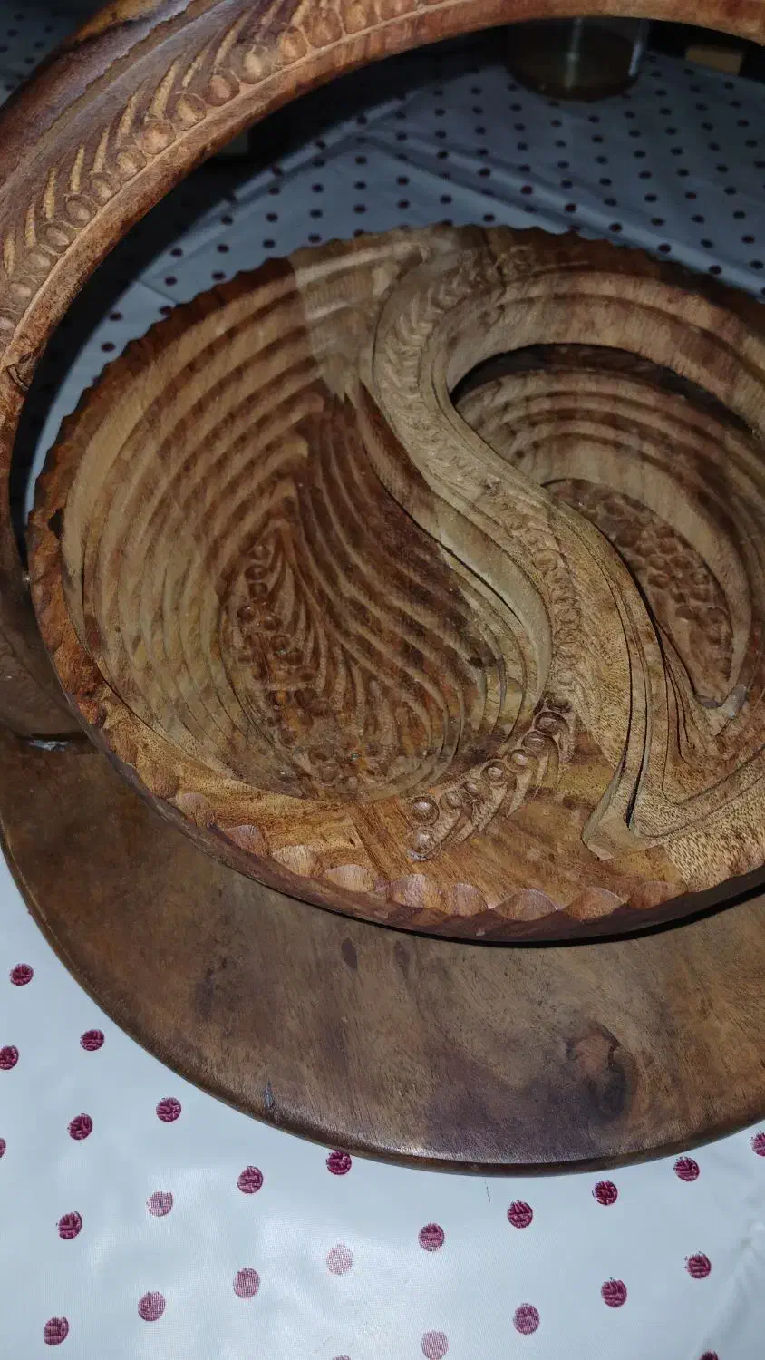 اردو خوری چوبی|ظروف سرو و پذیرایی|قم, نخودی|دیوار