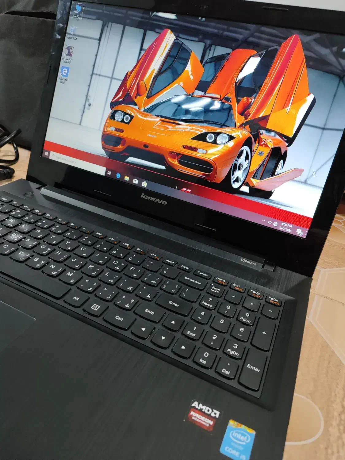 لپتاپ lenovo خاصو سالم با دو گیگ گرافیک مجزا|رایانه همراه|ملایر, |دیوار