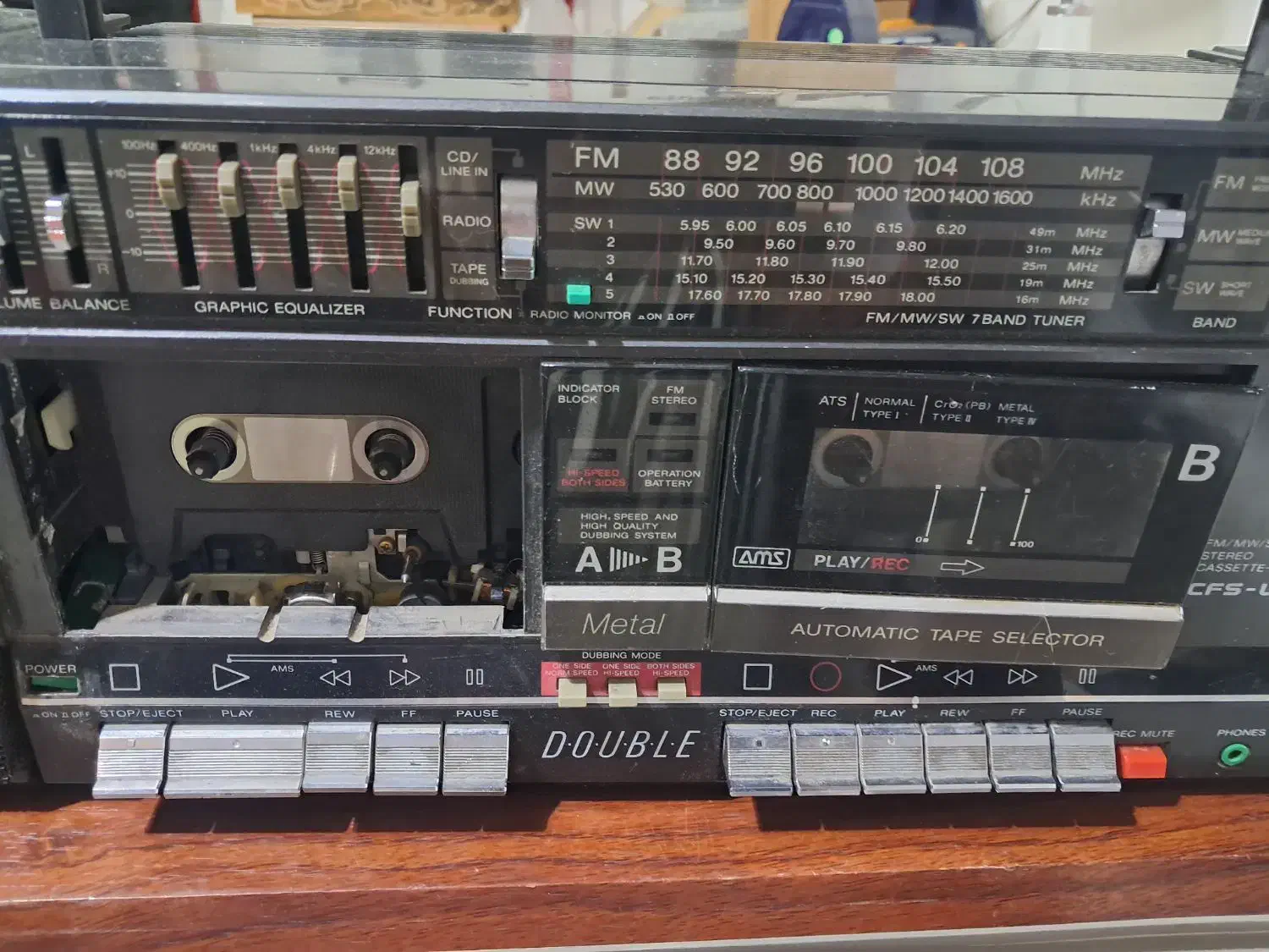 رادیوضبط سونی w600|سیستم صوتی خانگی|فسا, |دیوار