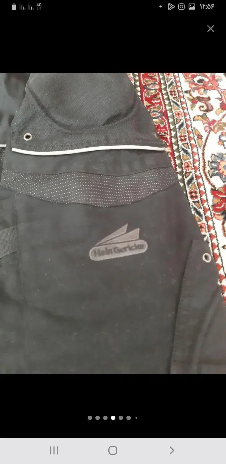 کاپشن موتور سواری برزنت|لباس|تبریز, |دیوار