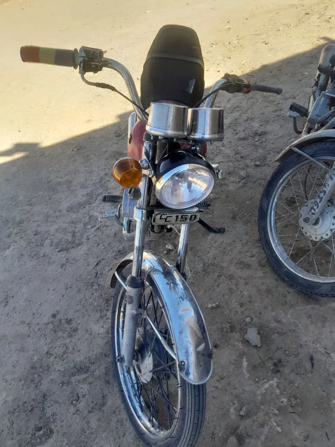 125درست خوشک|موتورسیکلت|نگین کویر, |دیوار