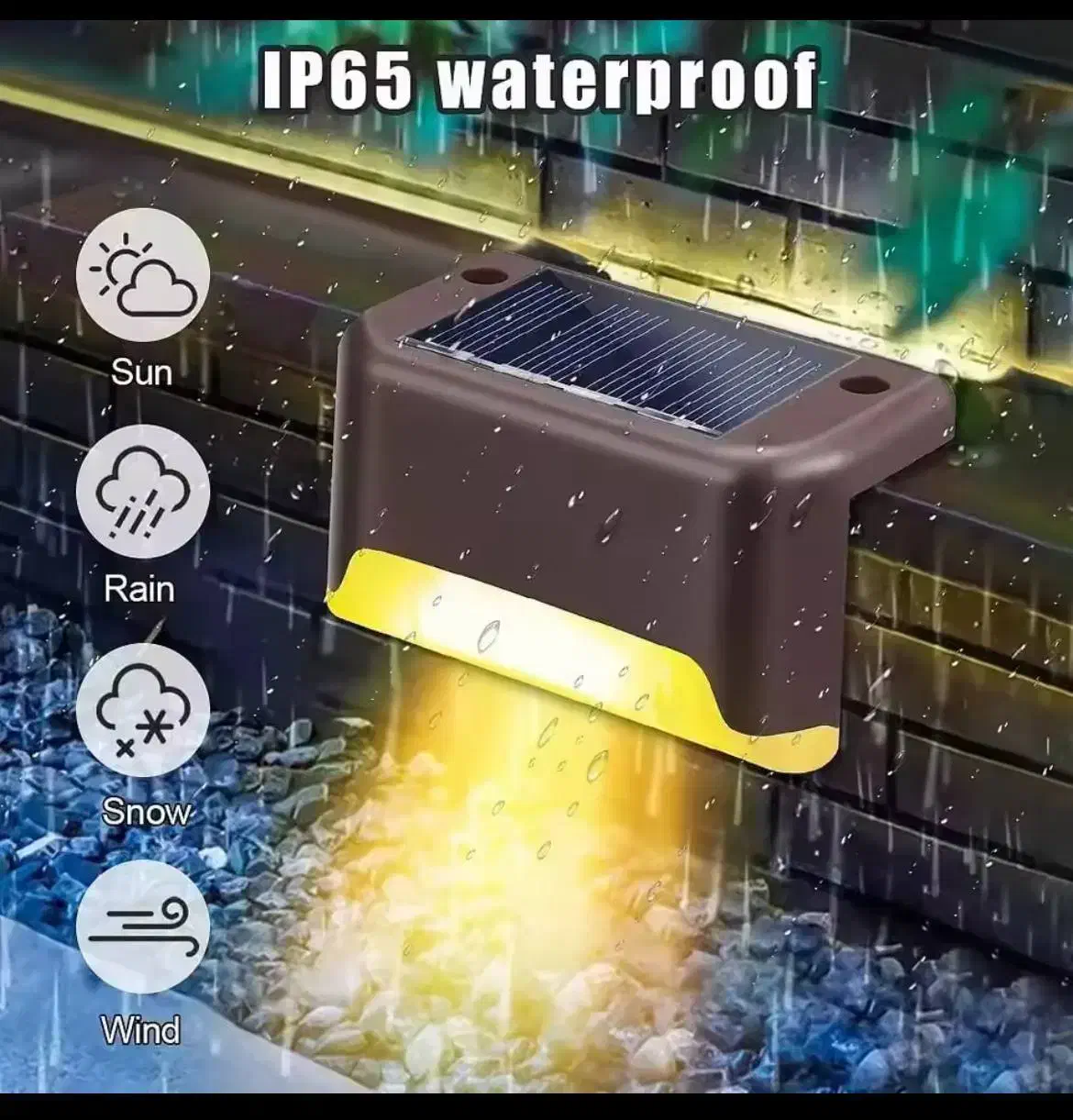 چراغ نبشی سولار|لامپ و چراغ|همدان, |دیوار