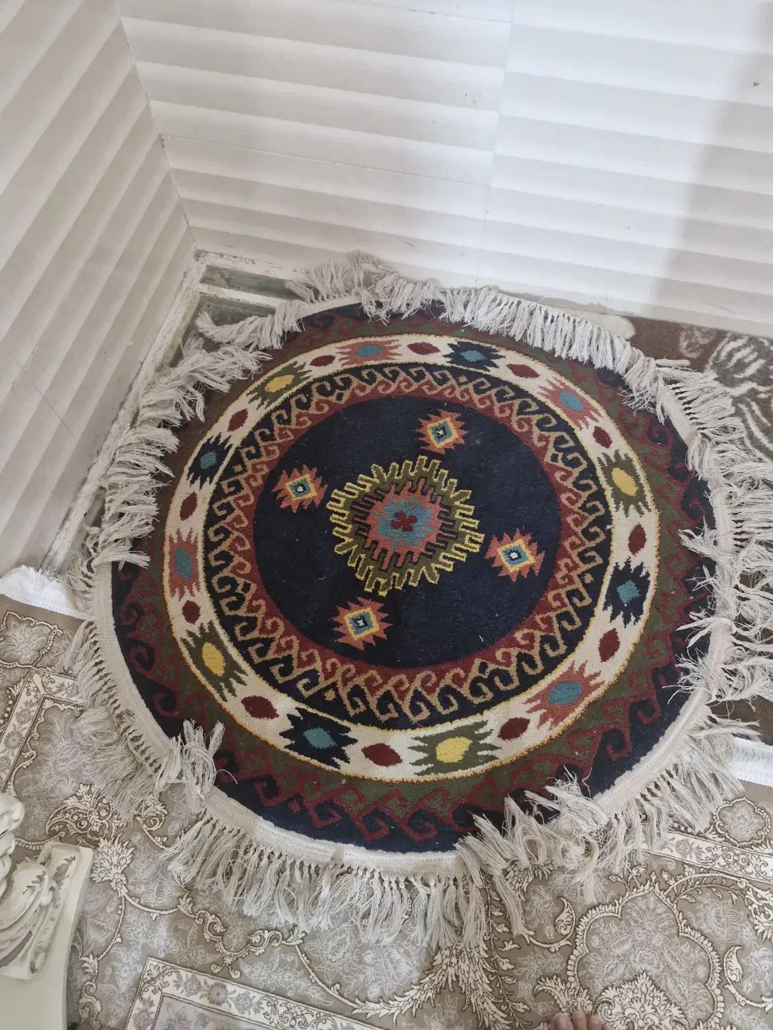 ۴تکه فرش|گلیم، جاجیم، گبه|یاسوج, |دیوار