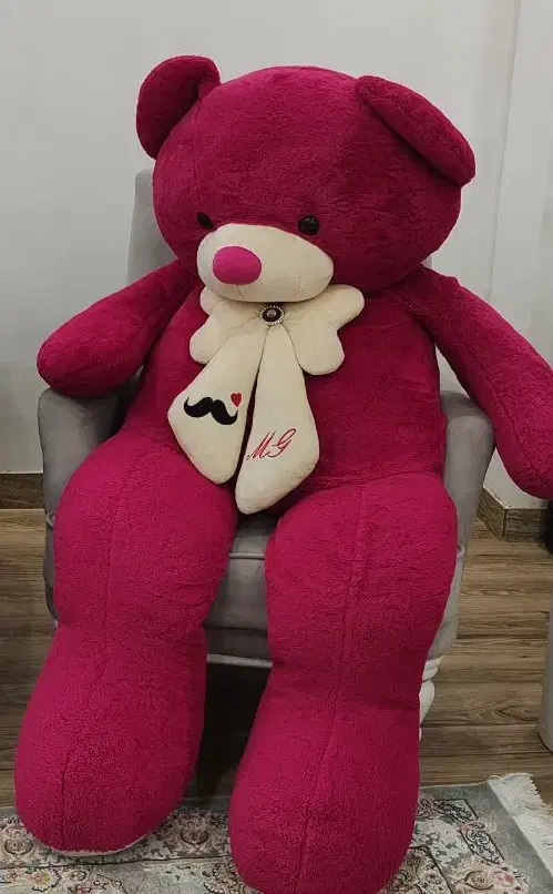 خرس عروسکی بزرگ|اسباببازی بچه|خمام, |دیوار