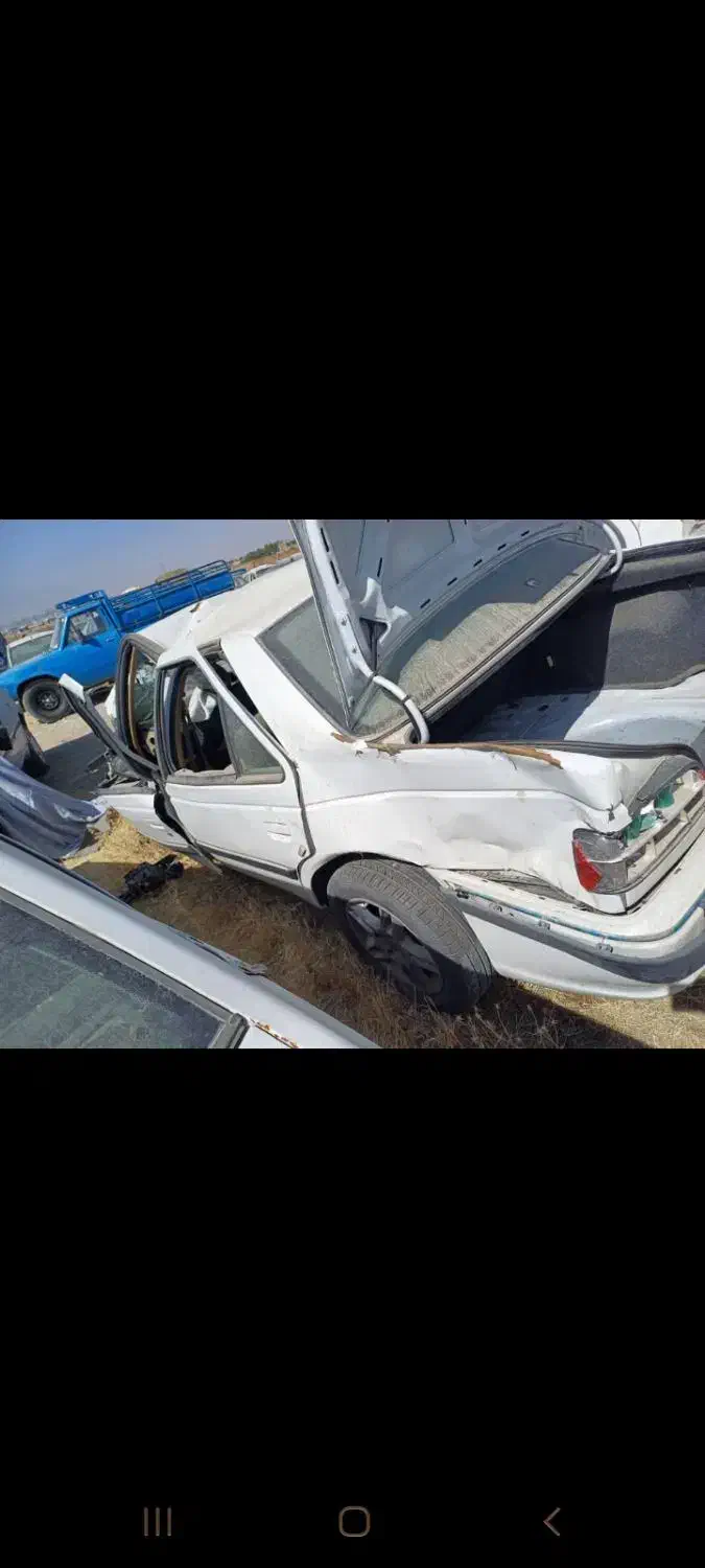 پارس tu5مدل۹۵ تصادفی|خودرو سواری و وانت|اصفهان, جوزدان الیادران|دیوار