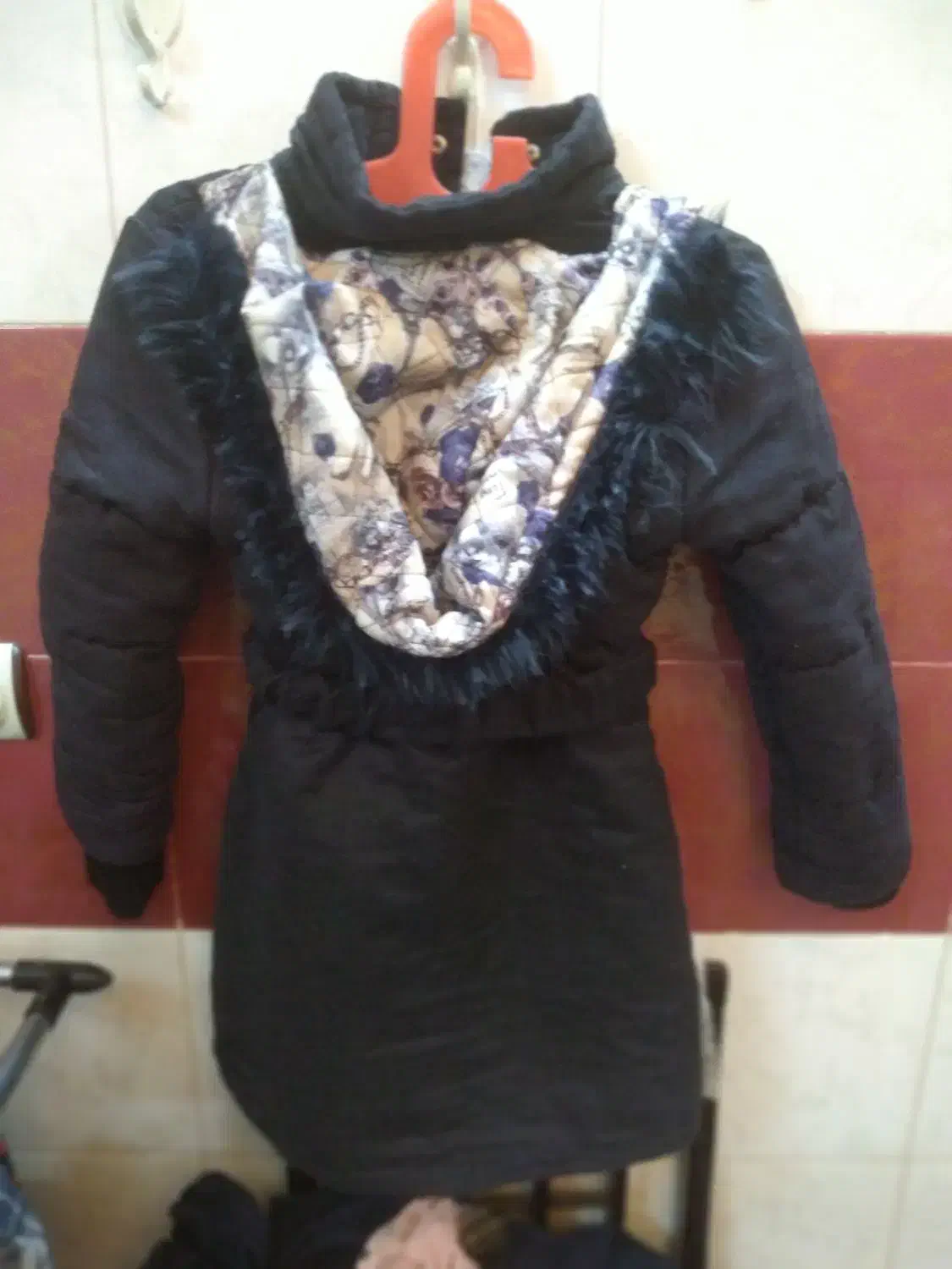 کاپشن دخترانه|کفش و لباس بچه|قم, باجک سه|دیوار