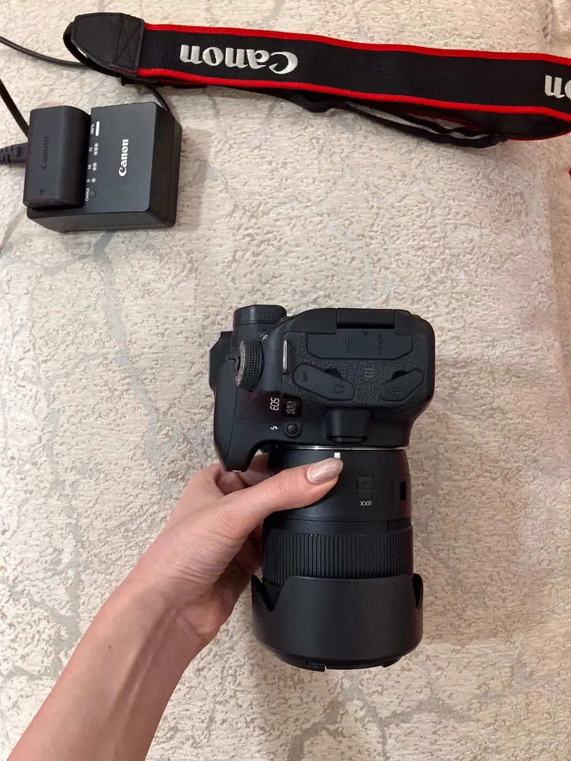 دوربین 80d کنون با لنز ۱۸-۱۳۵ کیت|دوربین عکاسی و فیلمبرداری|ری, ظهیرآباد|دیوار