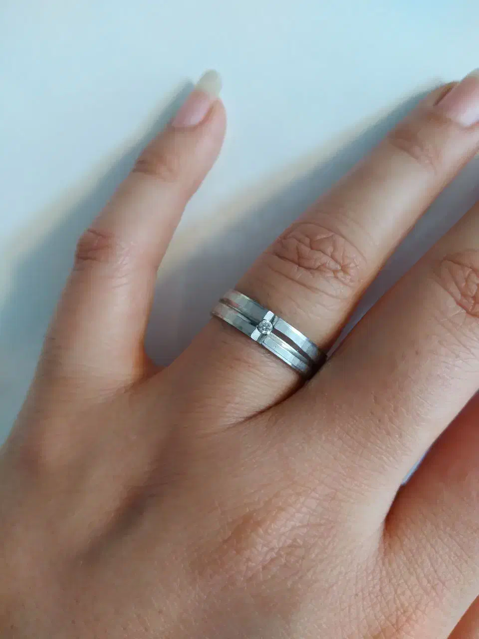 حلقه پلاتین مردانه|جواهرات|قم, سعادتی|دیوار