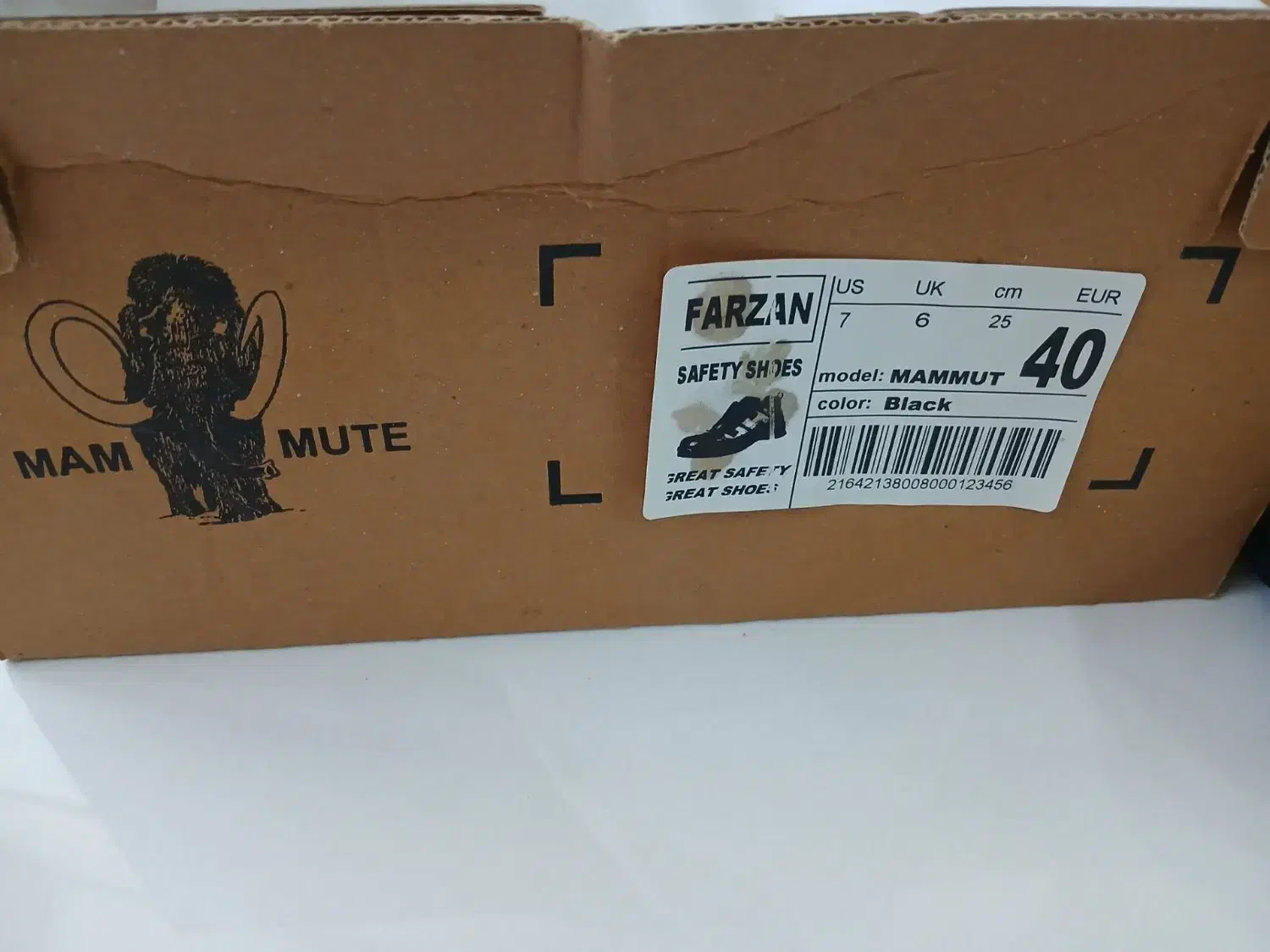 پوتین ایمنی ماموت|کیف، کفش، کمربند|تربتحیدریه, منصوریه|دیوار