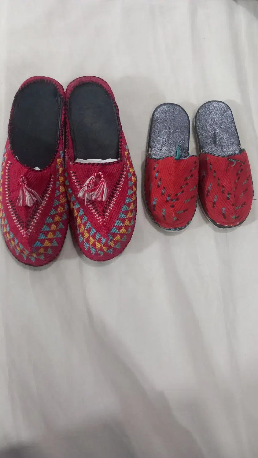 دمپایی یلدایی مادر ودختر|کیف، کفش، کمربند|اراک, |دیوار