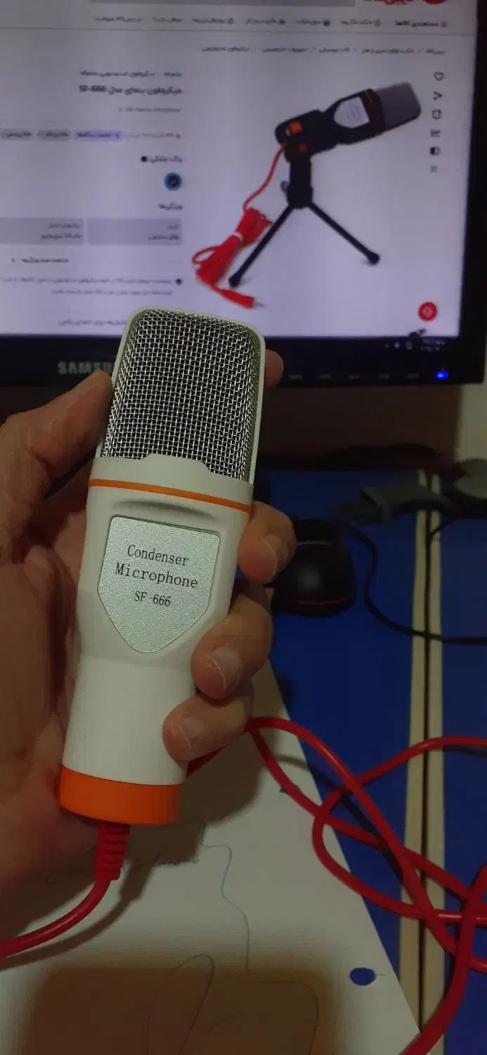 میکروفون ینمای yanmai مدل SF-666|قطعات و لوازم جانبی رایانه|آبادان, |دیوار