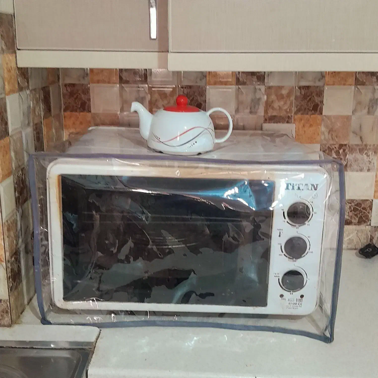 کاور شفاف سرخ کن|سفره، حوله، دستمال آشپزخانه|کرج, باغستان|دیوار