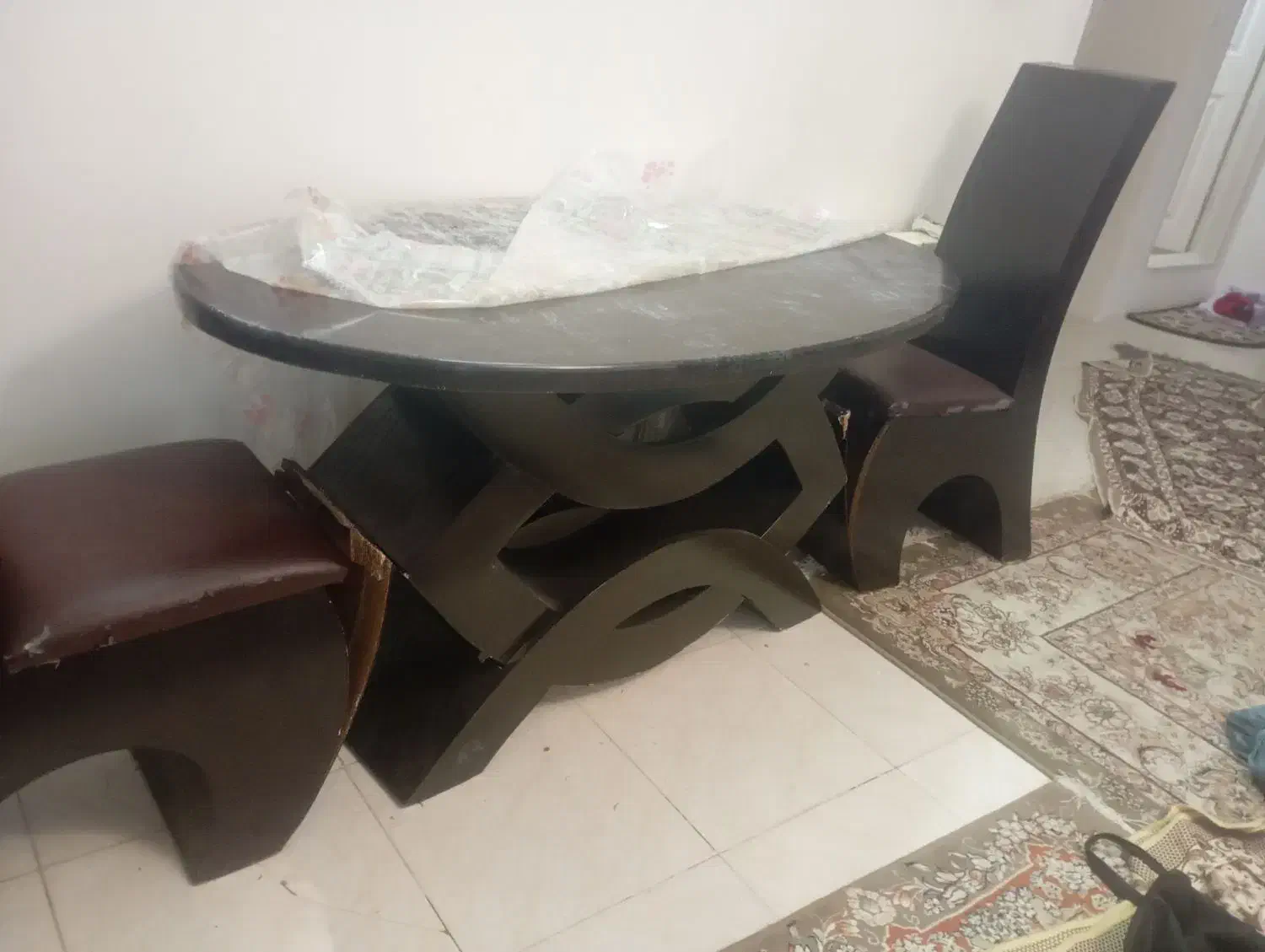 میز ناهار خوری|میز و صندلی غذاخوری|سبزوار, توحیدشهر|دیوار