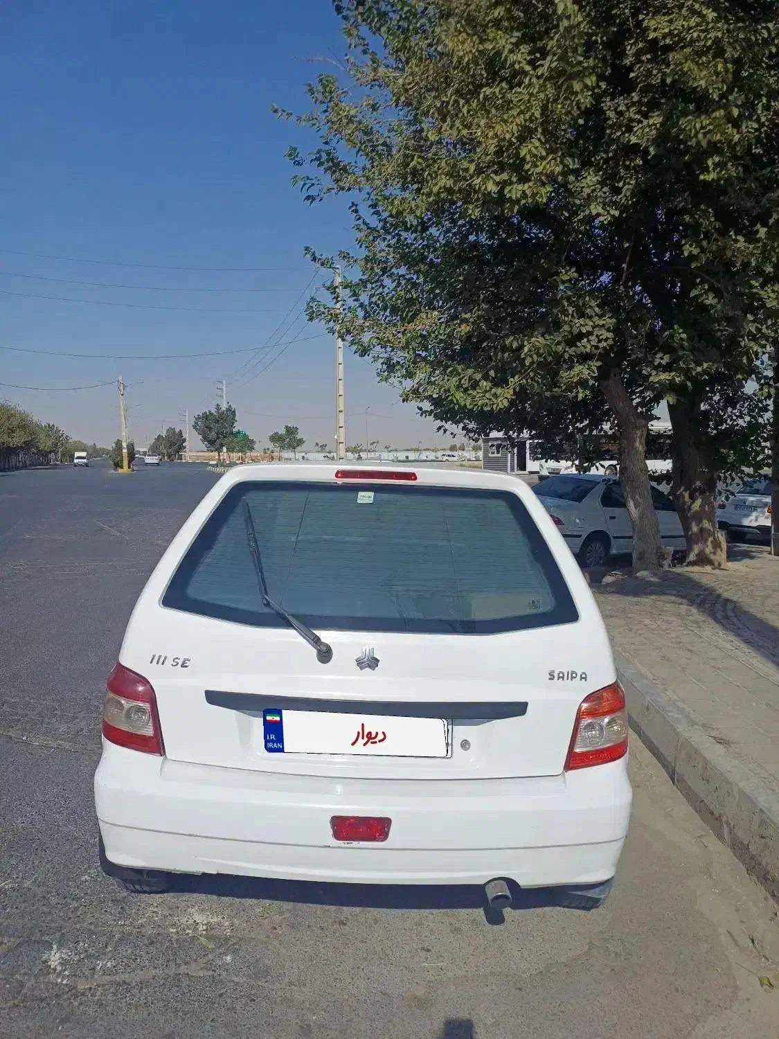 پراید۱۱۱ سفید|خودرو سواری و وانت|کرج, مصباح|دیوار