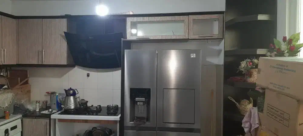 فروش ۹متر کابینت با سینک ظرف‌شویی|آب‌چکان و نظم‌دهنده ظروف|قدس, شهر‌قدس|دیوار