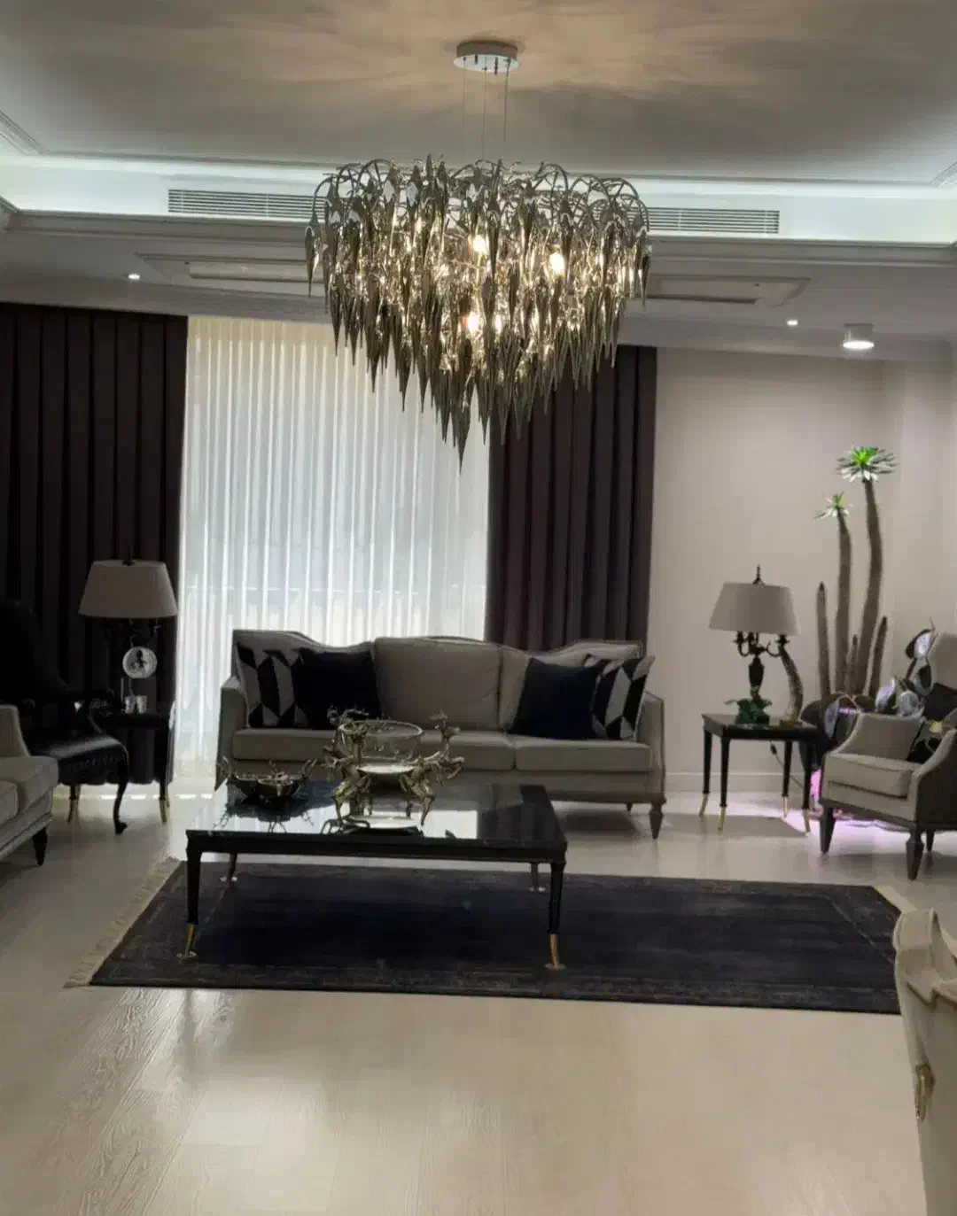 اجاره آپارتمان ۱۵۰ متر۳ خواب+بالای کاج/فول بازسازی