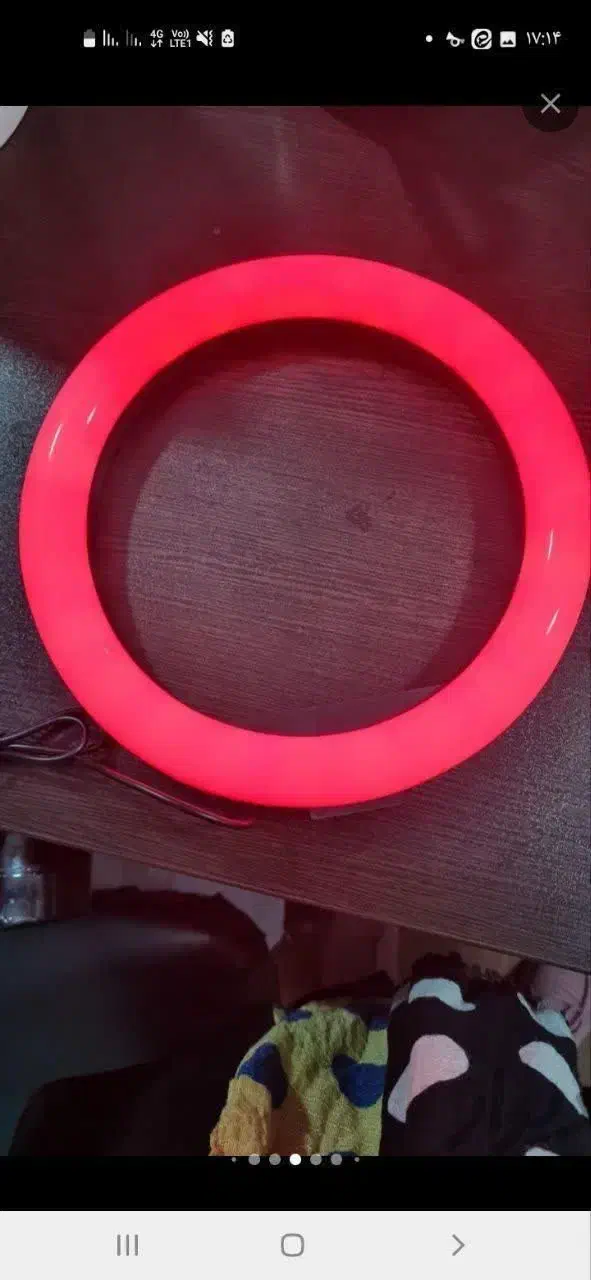 رینگ لایت آکبند قطر ۲۶ RGB|دوربین عکاسی و فیلم‌برداری|فریدون‌کنار, |دیوار