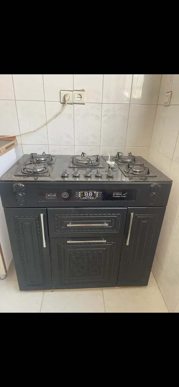 گاز پنج شعله همراه با کارتن|اجاق گاز و لوازم برقی پختوپز|بیرجند, |دیوار