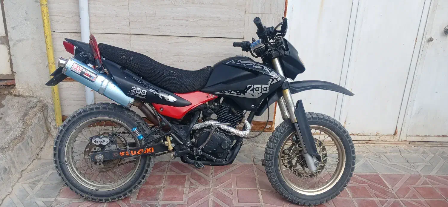 موتور تریل فلات ۲۰۰|موتورسیکلت|ایلام, |دیوار