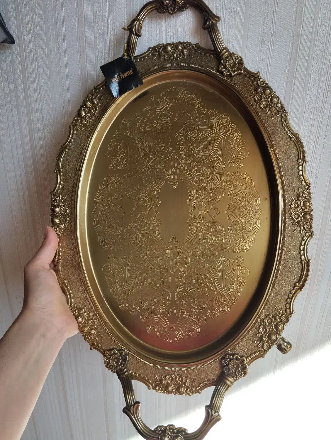 سینی پیوتر شیک و آک نصف قیمت بازار|ظروف سرو و پذیرایی|قم, هنرستان|دیوار