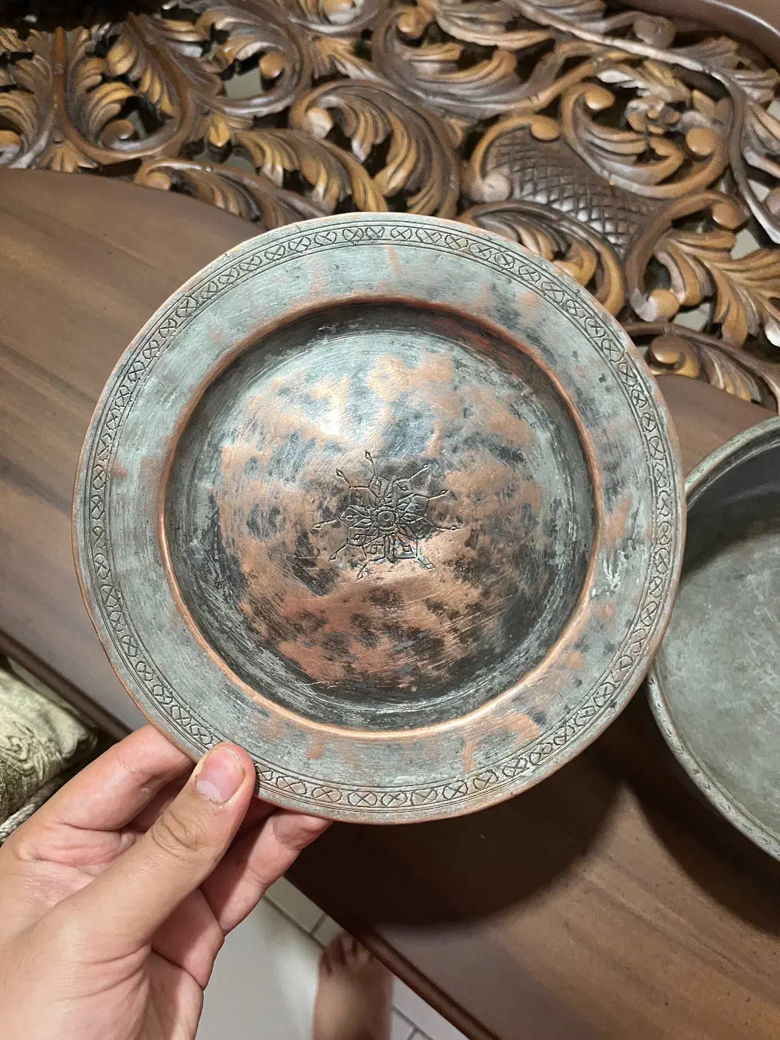 ظرف قدیمی|کلکسیون اشیاء عتیقه|ری, علایین|دیوار