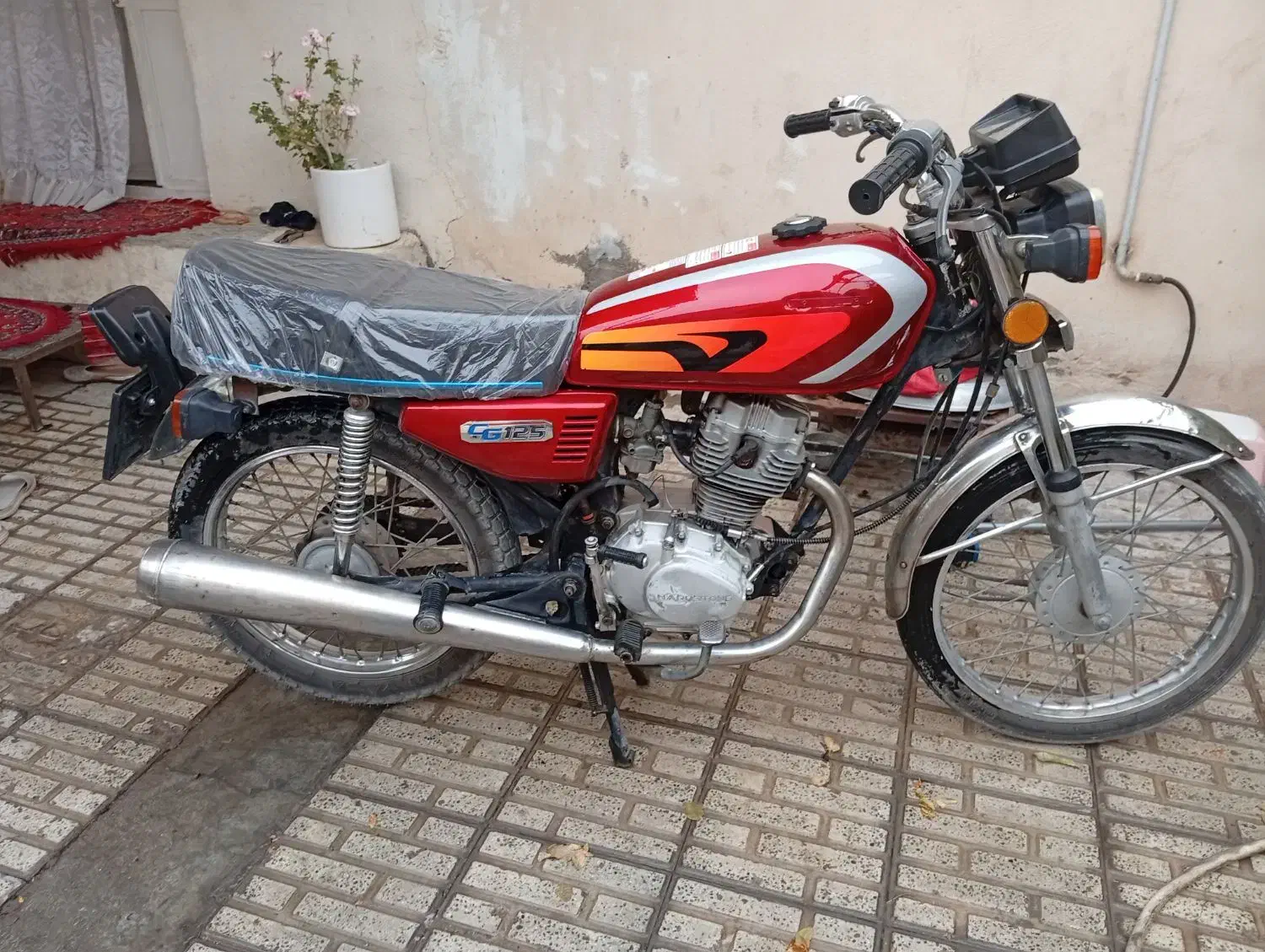 فروش موتور ۱۲۵مزایده مدل ۸۹|موتورسیکلت|ملارد, |دیوار