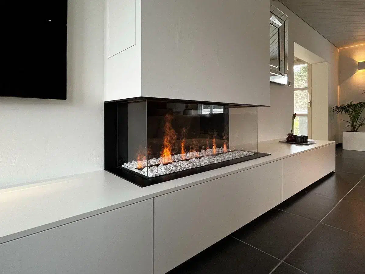 تولید شومینه برقی و گازی|بخاری، هیتر، شومینه|قائم‌شهر, |دیوار