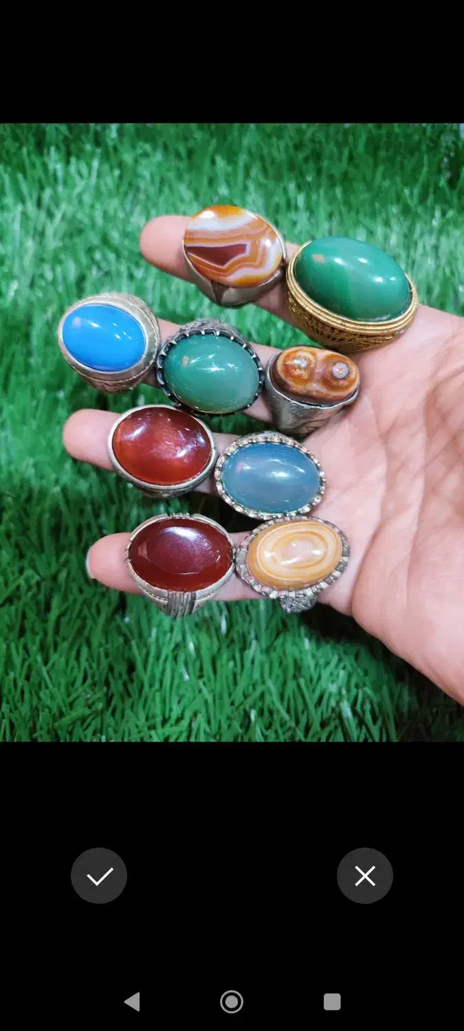 انگشترهای معدنی|جواهرات|شیراز, فرگاز|دیوار