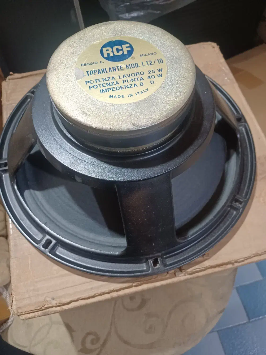 اکو * باند* امپلی اسپیکر* بلندگو 12*اینچ rcf|سیستم صوتی خانگی|تهران, باشگاه نفت|دیوار