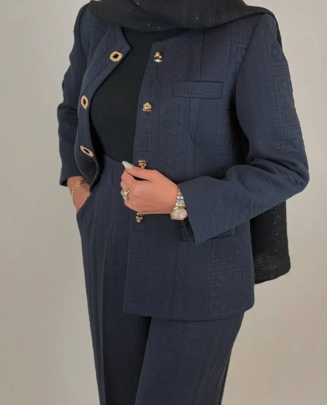 پارچه نو جنس ژاکارد پنبه ترک گل برجسته زیبا|لباس|ایذه, |دیوار