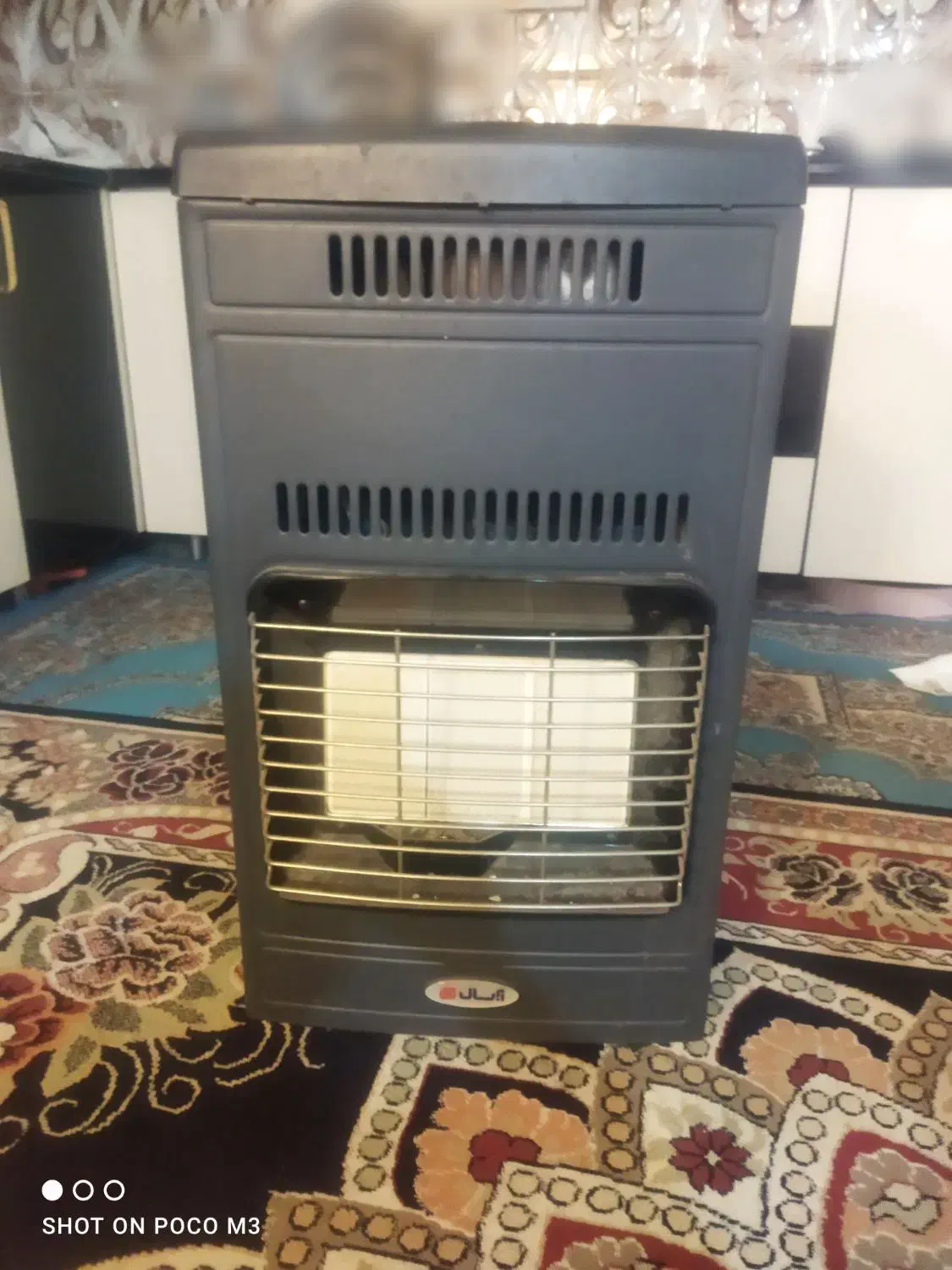 بخاری کپسولی آبسال|بخاری، هیتر، شومینه|کهنوج, |دیوار