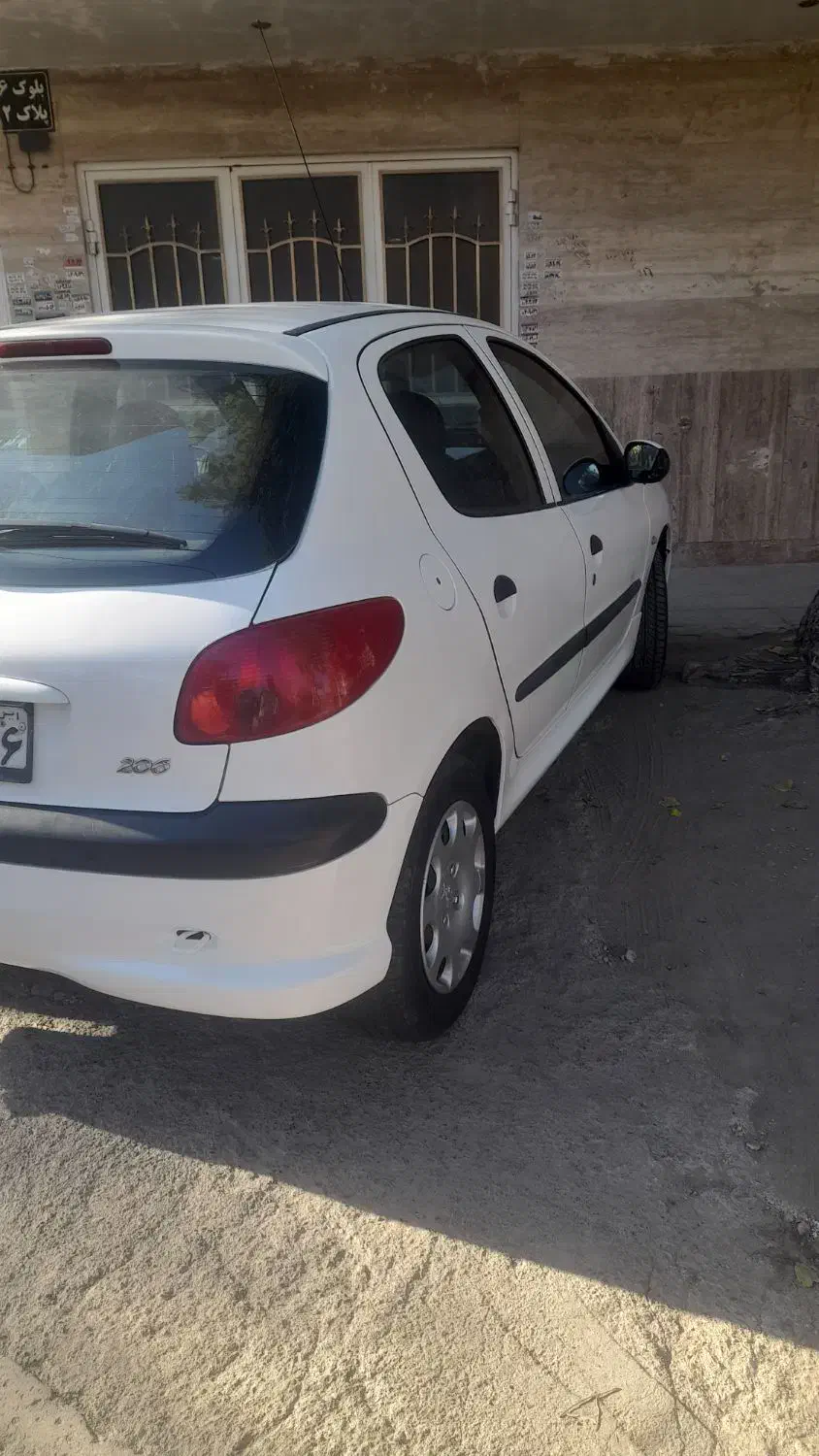 تیپ ۵ پژو۲۰۶ مدل ۹۶|خودرو سواری و وانت|مشهد, حسینآباد|دیوار