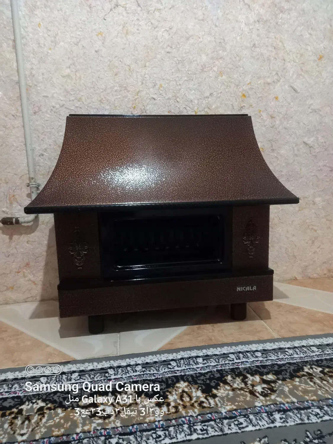 بخاری نیک کالا ( شومینه)|بخاری، هیتر، شومینه|کرمانشاه, |دیوار