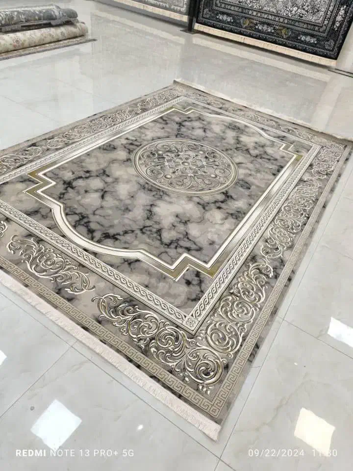 فرش ماشینی با تنوع طرح و رنگ، مستقیم از کارخانه*|فرش|ایذه, |دیوار