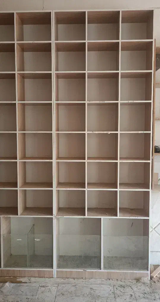 قفسه و پیشخوان|کتابخانه، شلف، قفسه‌های دیواری|زابل, |دیوار