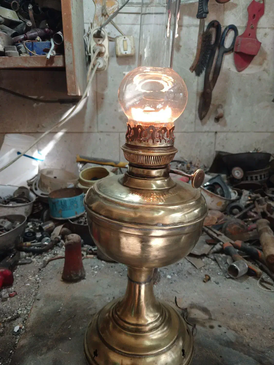 گردسوز قدیمی تمیز|کلکسیون اشیاء عتیقه|بسطام, |دیوار